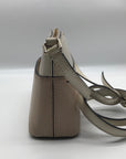 Kate Spade Mauve & Ivory Pebbled Leather Grove Street Millie Crossbody Bag