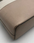Kate Spade Mauve & Ivory Pebbled Leather Grove Street Millie Crossbody Bag