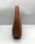 Kate Spade Brown Pebbled Leather Kayla Crescent Shoulder Bag