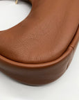 Kate Spade Brown Pebbled Leather Kayla Crescent Shoulder Bag