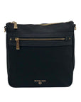 Michael Kors Black Nylon Jet Set Large Gabardine Messenger Bag