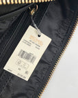 Michael Kors Black Nylon Jet Set Large Gabardine Messenger Bag