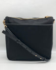 Michael Kors Black Nylon Jet Set Large Gabardine Messenger Bag