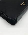 Michael Kors Black Nylon Jet Set Large Gabardine Messenger Bag