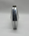 Nina Silver Faux Leather Metallic Crossbody/Clutch