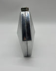 Nina Silver Faux Leather Metallic Crossbody/Clutch