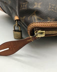 Louis Vuitton Brown Monogram Coated Canvas Lockit Tote Bag