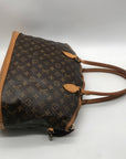Louis Vuitton Brown Monogram Coated Canvas Lockit Tote Bag