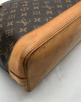 Louis Vuitton Brown Monogram Coated Canvas Lockit Tote Bag