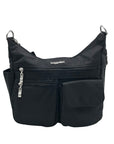 Baggallini Black Nylon Everywhere Crossbody Bag