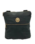 Baggallini Dark Gray Nylon Hanover Crossbody