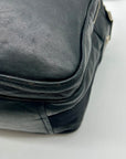 Prada Vintage Black Soft-Leather Multi-Pocket Shoulder Bag