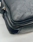 Prada Vintage Black Soft-Leather Multi-Pocket Shoulder Bag