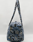 Vera Bradley Navy Blue Windsor Duffle Bag