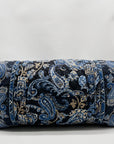 Vera Bradley Navy Blue Windsor Duffle Bag