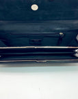 Alfani Black Leather Clutch Wristlet