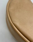 MMs Brands Tan Slouchy Leather Hobo Shoulder Bag