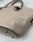 Patricia Nash Chalk White Leather Corallina Convertible Satchel