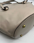 Patricia Nash Chalk White Leather Corallina Convertible Satchel