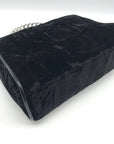 I.N.C. International Concepts Black Velvet Emiliee Top Handle Crossbody