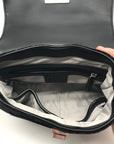 I.N.C. International Concepts Black Velvet Emiliee Top Handle Crossbody