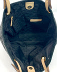 Michael Kors Jet Set Black Embossed Python Tote