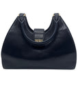 Brahmin Blue Leather Shoulder Bag