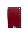 Brighton Red Pebbled Leather Pretty Tough Rox Phone Organizer