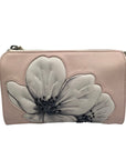 Brighton Touch Of Blush Beaded Floral Convertible Clutch