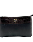 Brighton Two-Tone Brown & Black Crossbody Bag