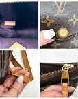 Louis Vuitton Brown Monogram Coated Canvas Mabillon Crossbody Bag