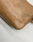 MMS Brands Brown Faux Leather Mini Cargo-Style Crossbody Bag