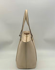 Kate Spade Cream Saffiano Leather Newbury Lane Dally Tote Bag