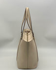 Kate Spade Cream Saffiano Leather Newbury Lane Dally Tote Bag