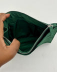 Prada Beauty Forest Green Cosmetic Pouch
