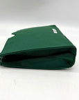 Prada Beauty Forest Green Cosmetic Pouch