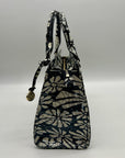 Brahmin Daisy Batik Leather Cami Satchel Bag