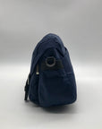Navy Blue Tory Burch Nylon Small Messenger Bag