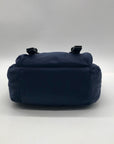Navy Blue Tory Burch Nylon Small Messenger Bag