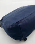 Navy Blue Tory Burch Nylon Small Messenger Bag