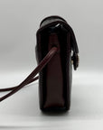 Brighton One World Brown Woven Leather Crossbody