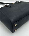 Michael Kors Black Saffiano Leather Large Sullivan Tote