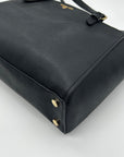 Michael Kors Black Saffiano Leather Large Sullivan Tote