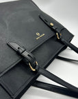 Michael Kors Black Saffiano Leather Large Sullivan Tote