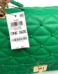 I.N.C. International Concepts Bright Pine Ajae Studded Shoulder Bag