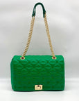 I.N.C. International Concepts Bright Pine Ajae Studded Shoulder Bag
