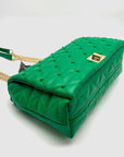 I.N.C. International Concepts Bright Pine Ajae Studded Shoulder Bag
