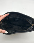 DKNY Black Logo Zoie Messenger Crossbody Bag
