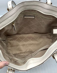 Michael Kors Signature Canvas Natural Beige Aria Tote