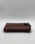 Patricia Nash Cognac Mini Tooled Leather Crossbody Bag
